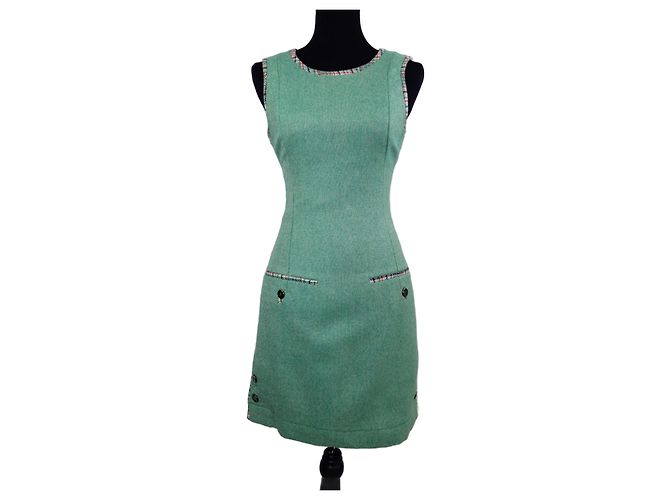 Gianni Versace Vestido estilo mod Versus Versace Verde Verde claro