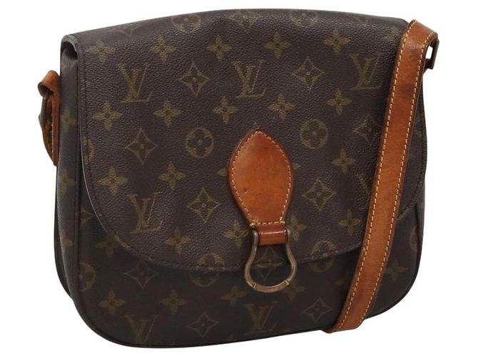 LOUIS VUITTON Bolsa de Hombro Monogram Saint Cloud GM M51242 Auth 135833 Monograma