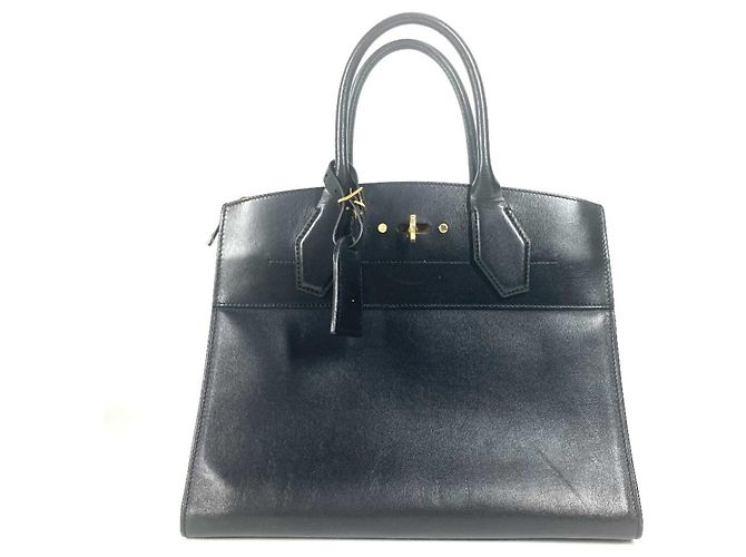 City Steamer MM Handtasche von Louis Vuitton Schwarz