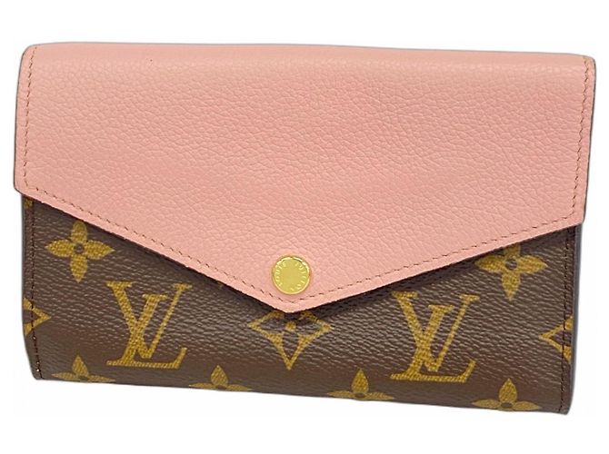 Billetera Compacta Pallas Monograma Louis Vuitton Rosa