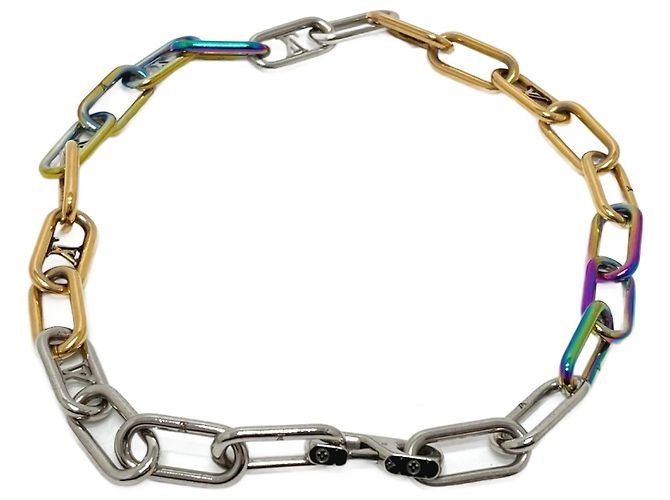 Collar de Cadena Signature M80177 de Louis Vuitton Multicolor
