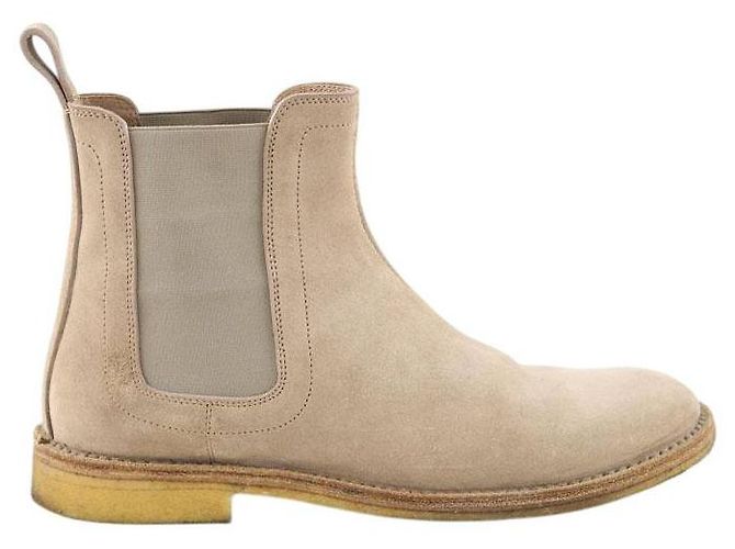 Bottega Veneta Botas de camurça camel Camelo