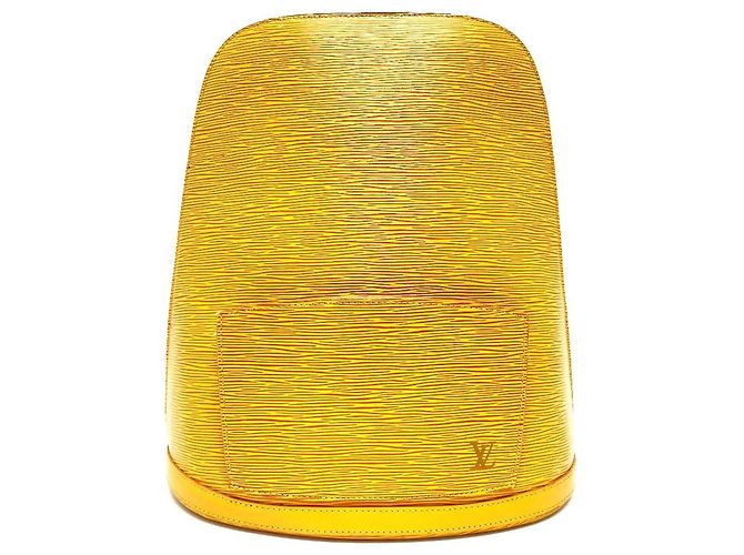 Louis Vuitton Epi Cobran Backpack Yellow