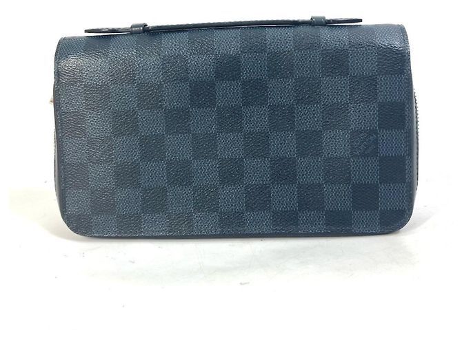 Louis Vuitton Damier Cobalt Long Wallet Navy blue
