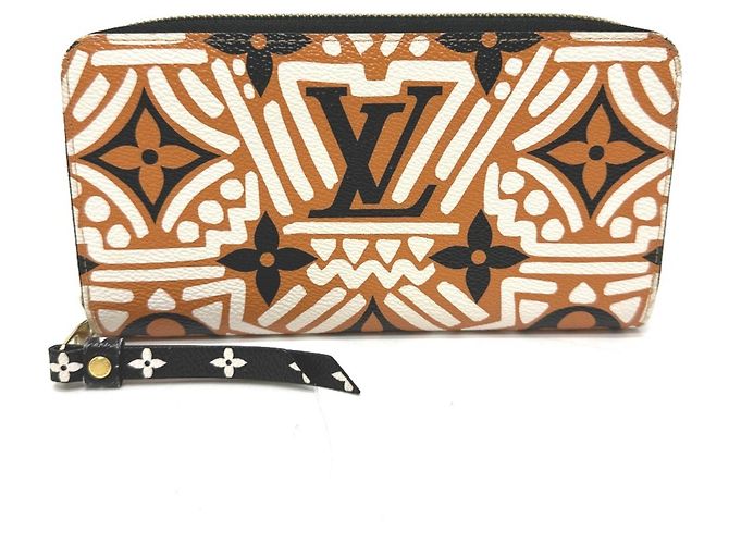 Cartera Zippy Monogram Graffiti Louis Vuitton Castaño