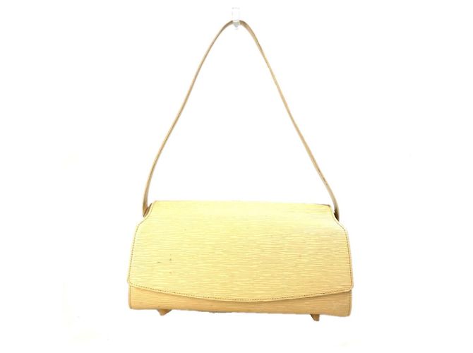 Borsa a Spalla Louis Vuitton Epi Nocturne PM Giallo