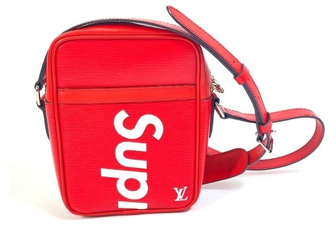 Borsa a Spalla Danube PM Epi Louis Vuitton Rosso