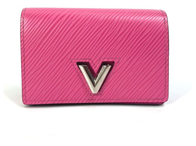 Louis Vuitton Epi Leather Card Case Pink