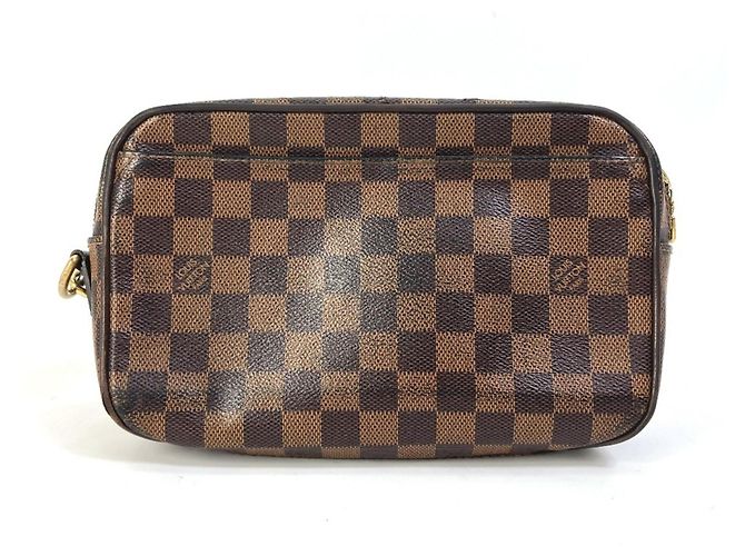 Pochete Saint Paul Damier da Louis Vuitton Marrom Damier ebene
