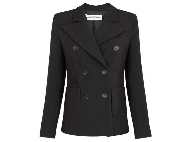 John Galliano jacket, Smoking Black model.