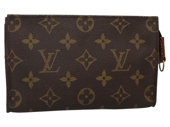 LOUIS VUITTON Monogram Bucket PM Accessory Pouch LV Auth 136375