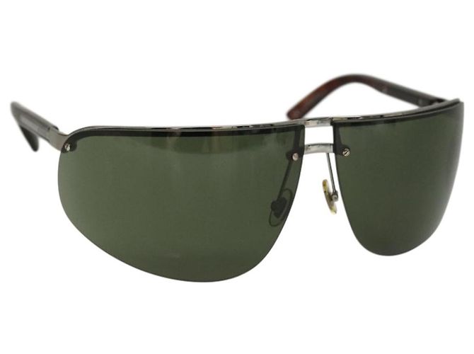 Occhiali da sole GUCCI Metallo Oro Auth BA4385 D'oro