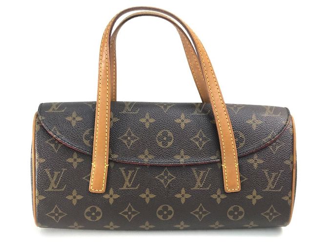 Louis Vuitton Monogram Sonatine horizontale Handtasche Braun