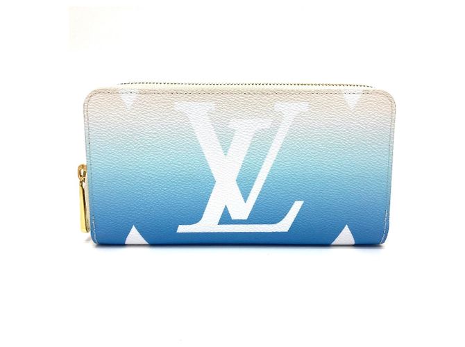 Portefeuille Zippy Monogram Géant Louis Vuitton By the Pool Bleu