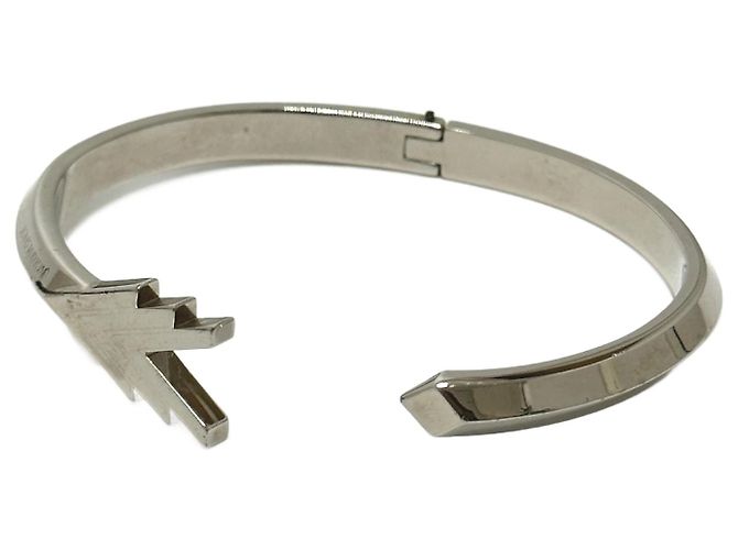 Louis Vuitton Silver Charm Bracelet Silvery