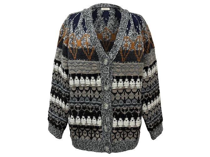 Stella Mc Cartney Cardigan Fair Isle en laine multicolore de Stella McCartney