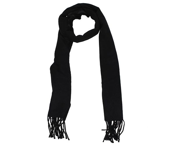 Off White Sciarpe in cashmere nero