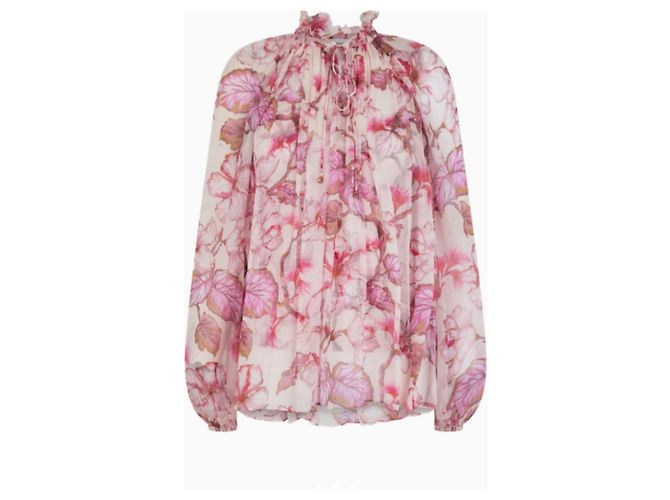 Top Zimmermann, modello Billow resort 2024. Rosa