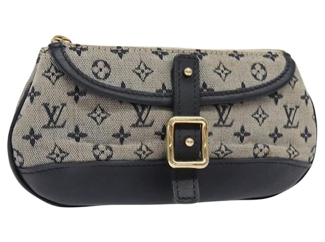 LOUIS VUITTON Monogram Mini Anne Sophie Pouch Blue M92696 LV Auth 136847  ref.2425997
