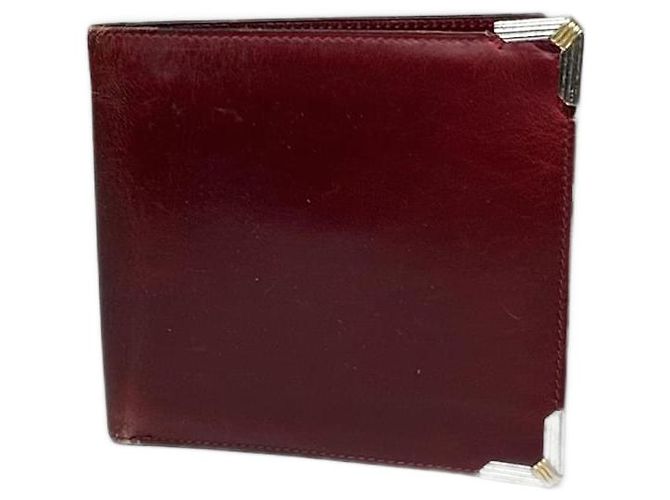 Vintage Dior Leather Flapable Wallet purple