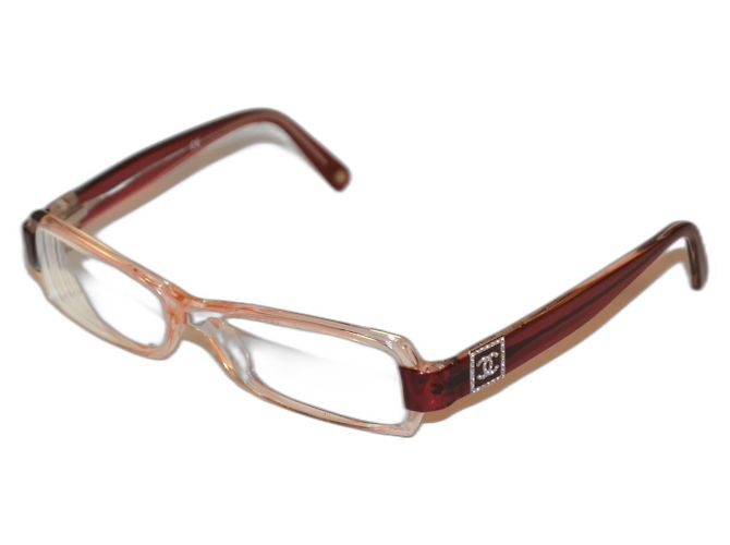 Chanel Sonnenbrille 3064-b Rot Kunststoff