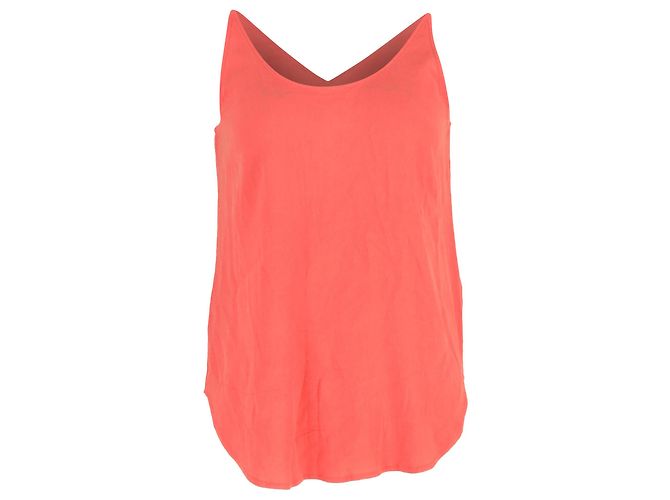 Top Figue Ba&sh en viscosa naranja Coral