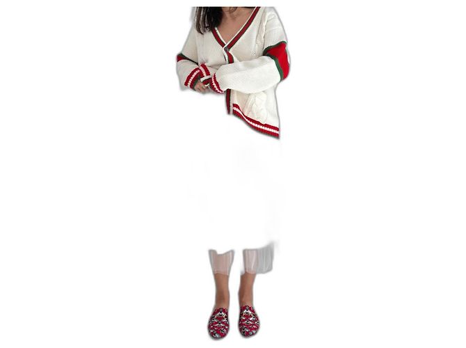 Falda de tul multilayer blanca Muveil Blanco