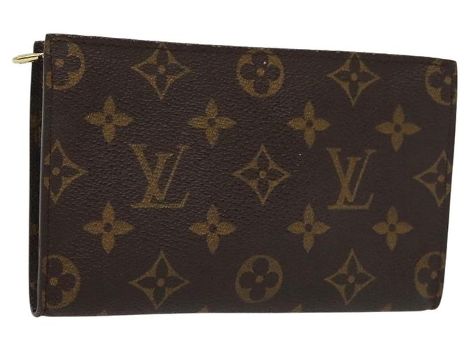 LOUIS VUITTON Monogram Bucket PM Accessory Pouch LV Auth 136464