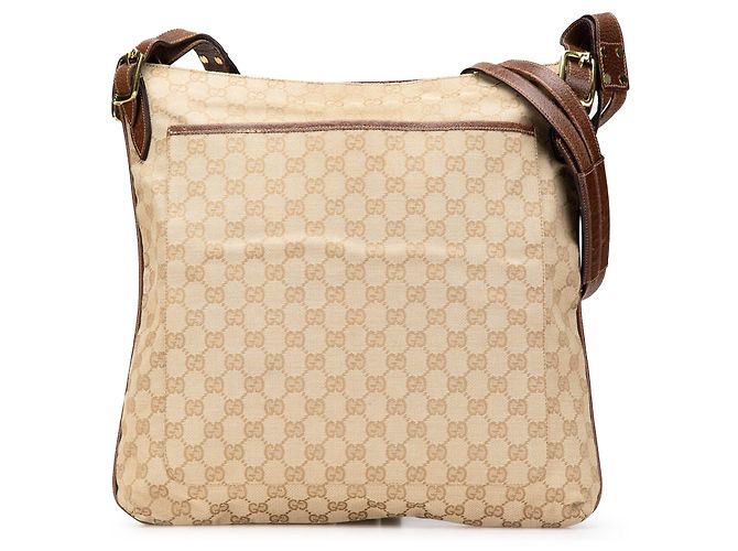 Gucci Beige GG Canvas Umhängetasche