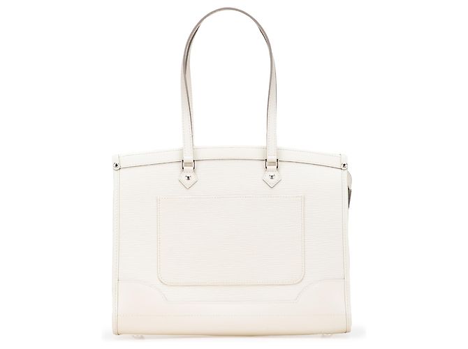 Louis Vuitton Epi Branco Madeleine GM