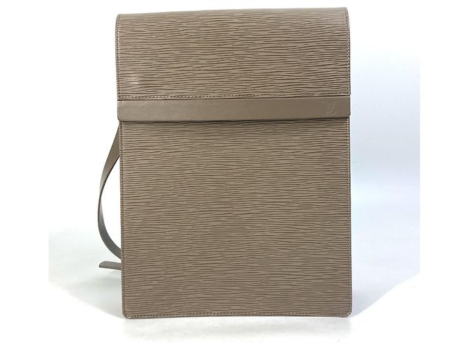 Bolsa de Ombro Ramatuelle Pochette Epi Louis Vuitton Marrom