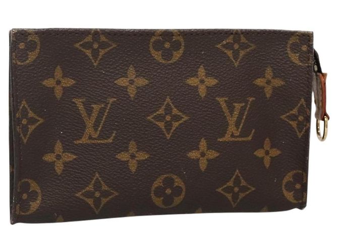LOUIS VUITTON Monogram Bucket PM Accessory Pouch LV Auth 137064