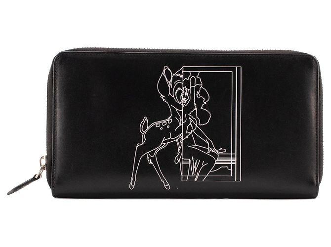 GIVENCHY - Cartera Bambi GM Givenchy en cuero liso negro