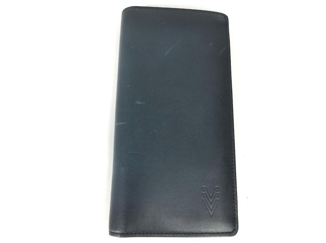 Louis Vuitton Ombre Long Wallet Navy blue
