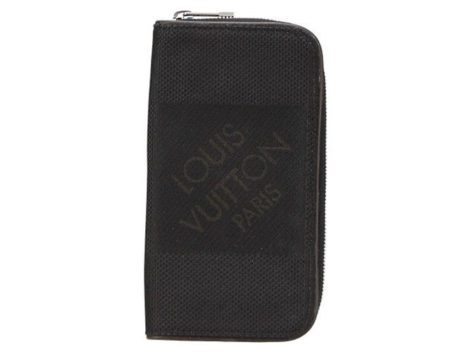 Louis Vuitton Damier Geant Long Wallet Black