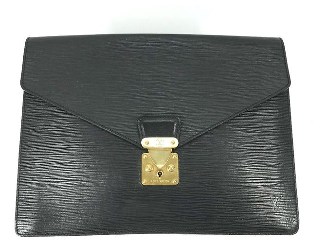 Portadocumenti Epi Louis Vuitton Nero