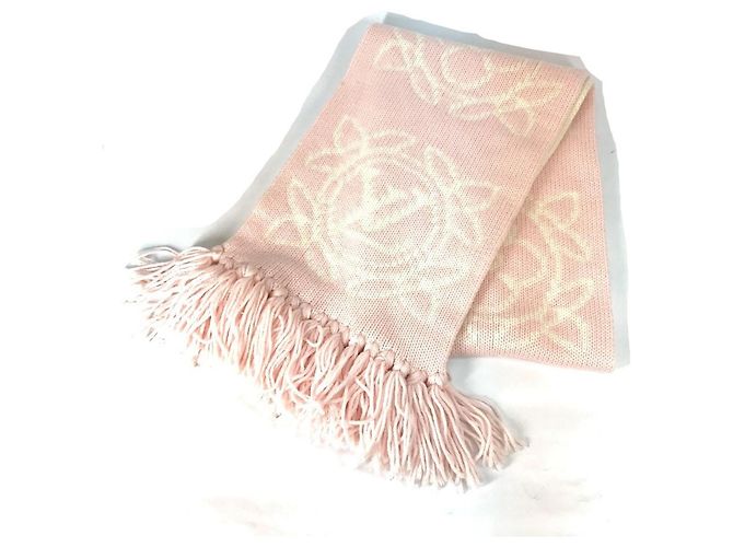 Cachecol Morning Louis Vuitton Rosa Branco Amarelo