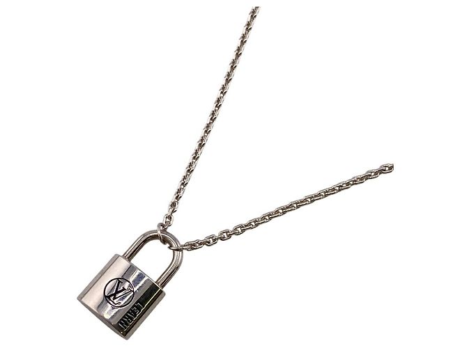 Collar Péndulo Rahn Silver Lockit de Louis Vuitton Plata