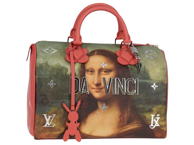 LOUIS VUITTON Coleção Masters DA VINCI Bolsa Speedy 30 M43372 Auth ar13671SM