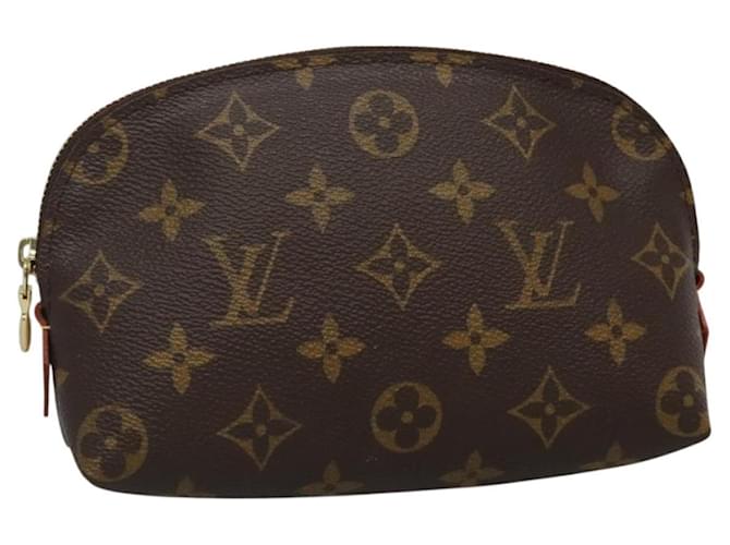 LOUIS VUITTON Monogram Pochette Cosmetic PM Pouch M43998 LV Auth BA4640 Cloth  ref.2431986