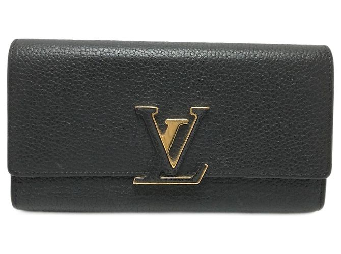 Capucines Cartera Larga Louis Vuitton M61248 Negro