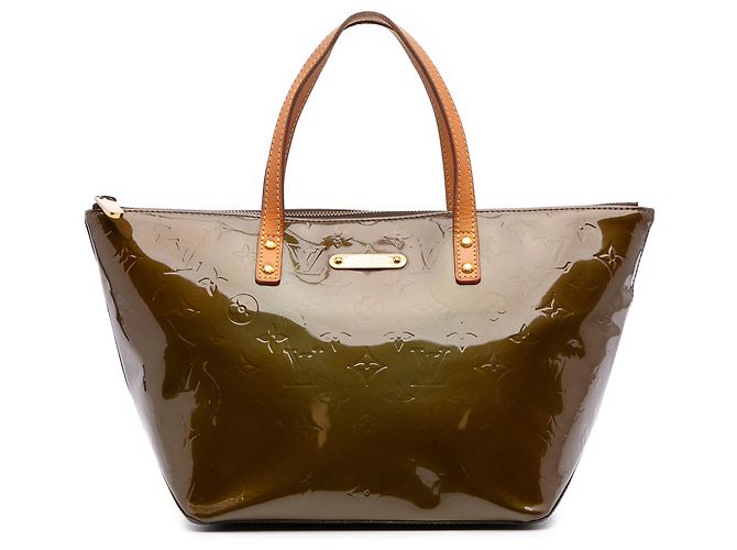 Louis Vuitton Monogram Vernis Bellevue PM Verde