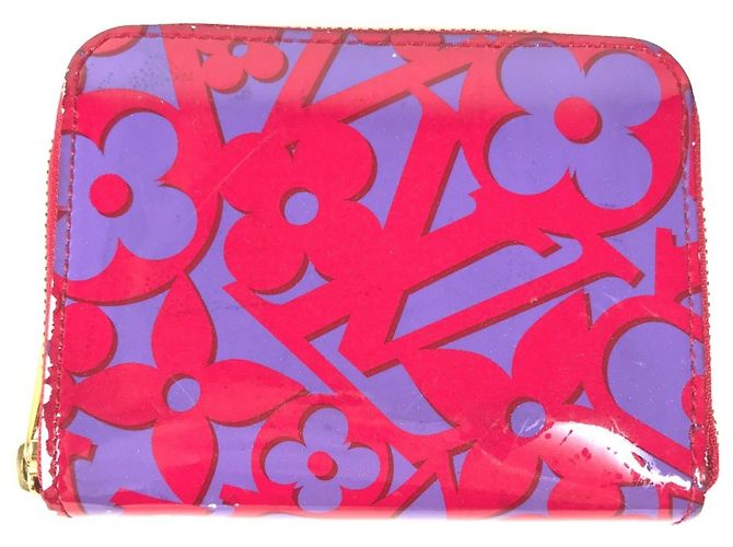 Zippy Münzbörse Monogram von Louis Vuitton Pink Lila Monogramm