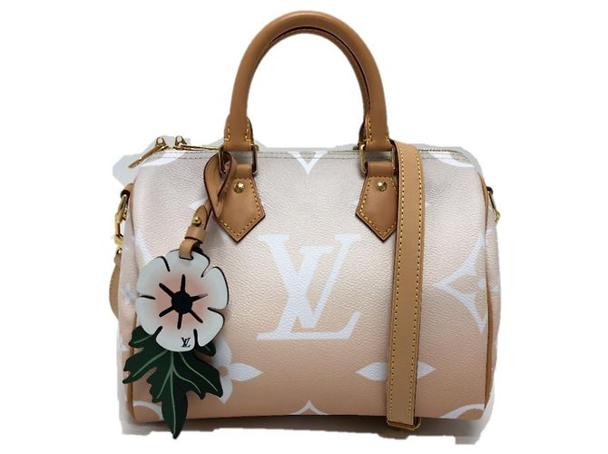 Louis Vuitton Monograma Gigante Gradiente Speedy Bandoulière 25 Negro Rosa