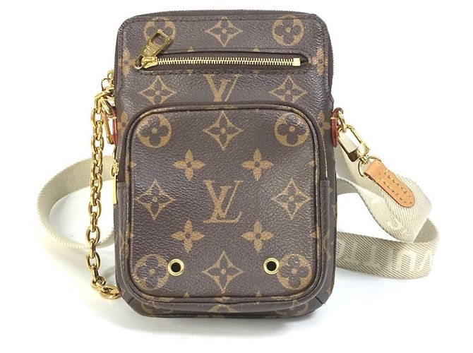 Pochette Croisée Utility Monogram Louis Vuitton Marron Monogramme