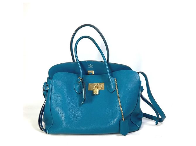 Sac à main Mila MM Louis Vuitton Bleu