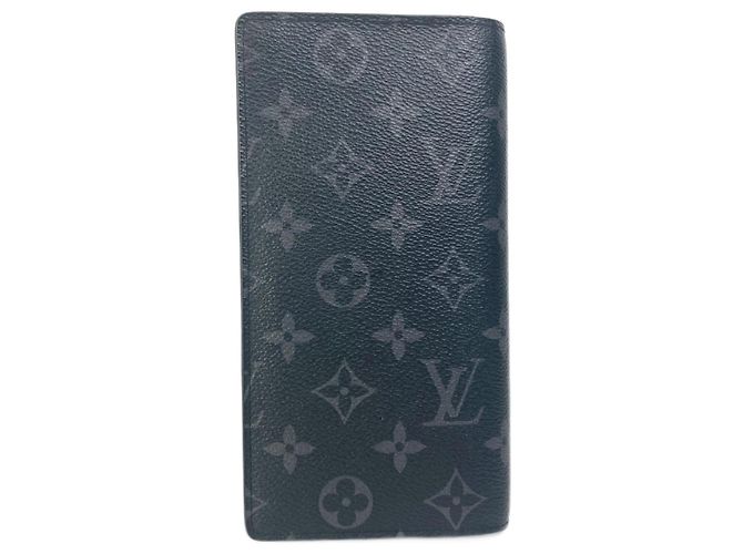 Cartera Larga Monogram Eclipse Louis Vuitton Negro