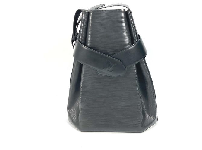 Bolsa de Ombro GM Epi da Louis Vuitton Preto