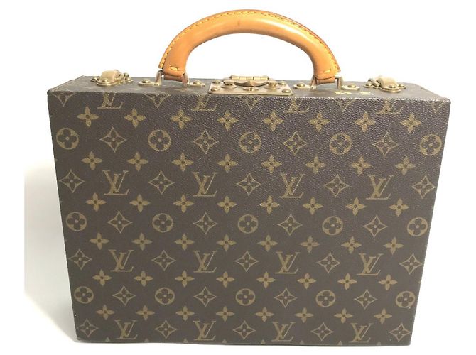 Estojo de Joias Monogram Louis Vuitton Marrom