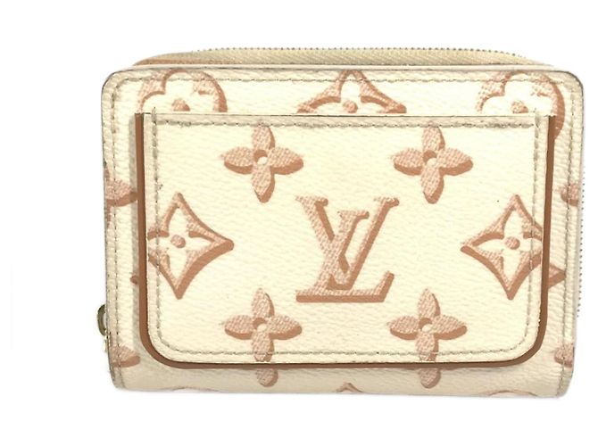 Cartera Lou Compact Monograma Louis Vuitton Blanco